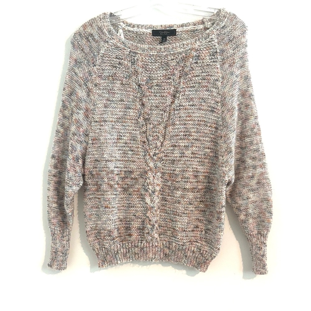 Jessica Simpson Women’s Size M Gorgeous Multicolor Knit Sweater